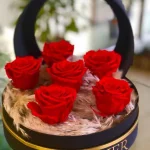 Forever Roses με Πούπουλα